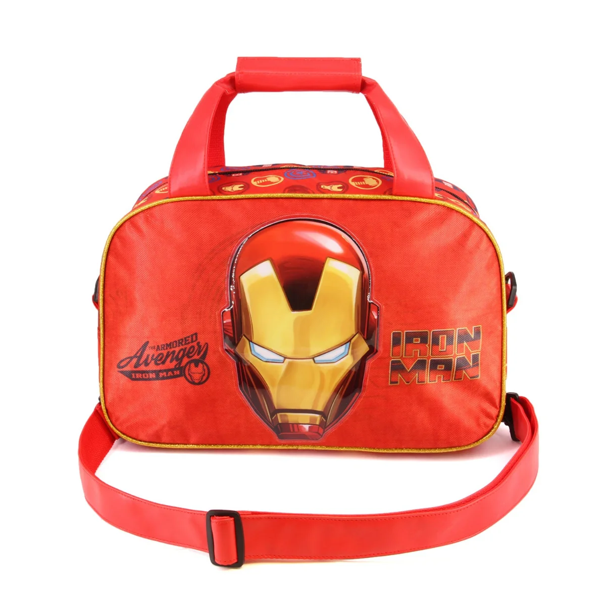 BOLSA DE DEPORTE IRON MAN ARMOU 38cm x 25cm x 15cm - Imagen 2