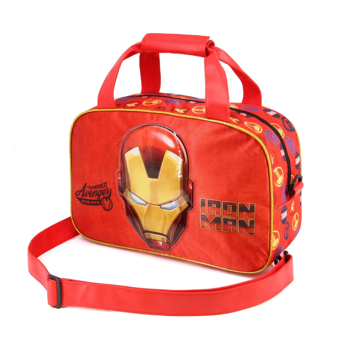 BOLSA DE DEPORTE IRON MAN ARMOU 38cm x 25cm x 15cm - Imagen 3