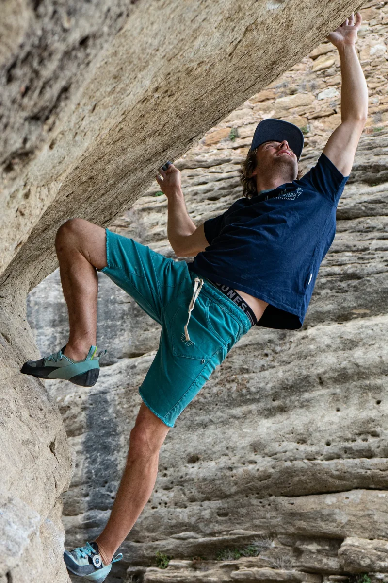 Camiseta Algodón Orgánico Mountains Navy - Imagen 7
