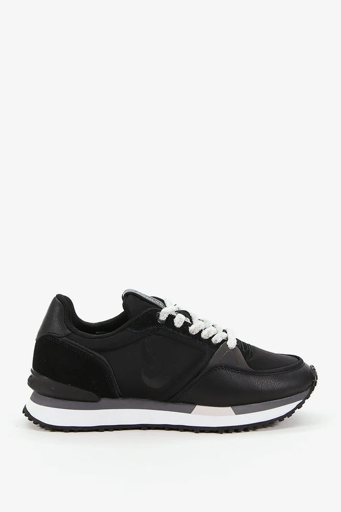 Zapatilla de mujer en negro - Imagen 8
