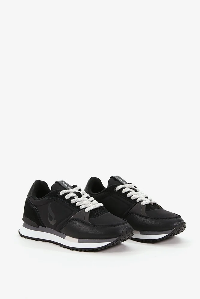 Zapatilla de mujer en negro - Imagen 9