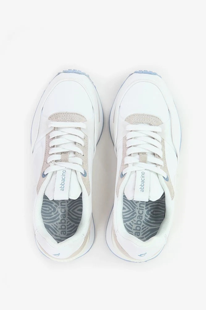 Zapatilla de mujer en blanco - Imagen 7