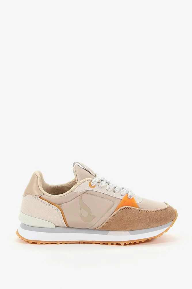 Zapatilla de mujer en naranja - Imagen 9
