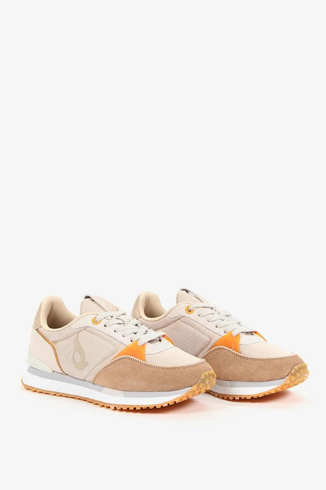 Zapatilla de mujer en naranja - Imagen 5