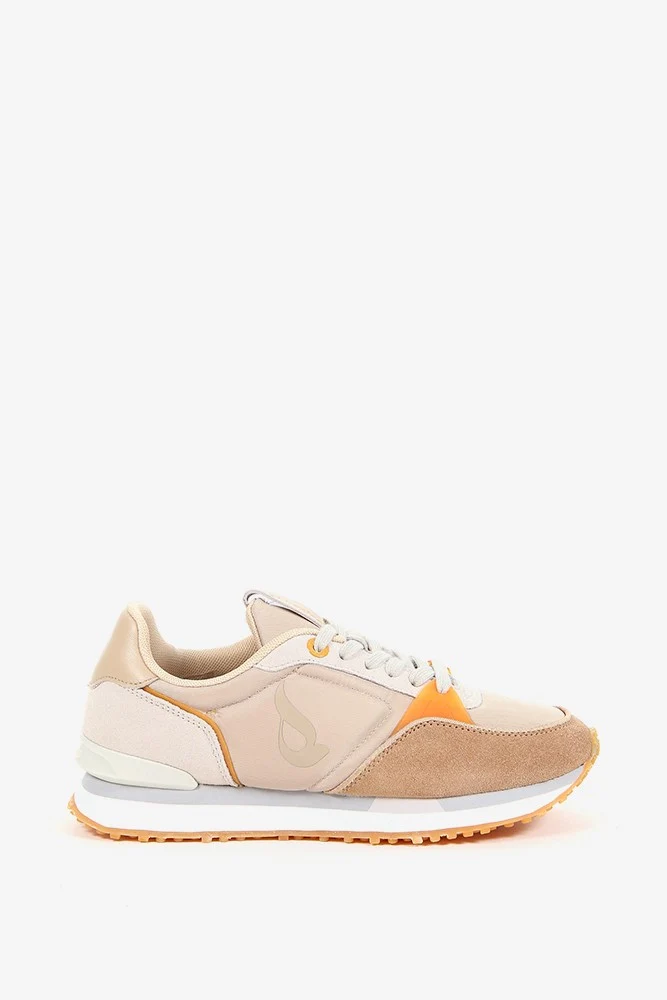 Zapatilla de mujer en naranja - Imagen 2