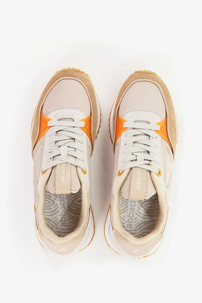 Zapatilla de mujer en naranja - Imagen 6