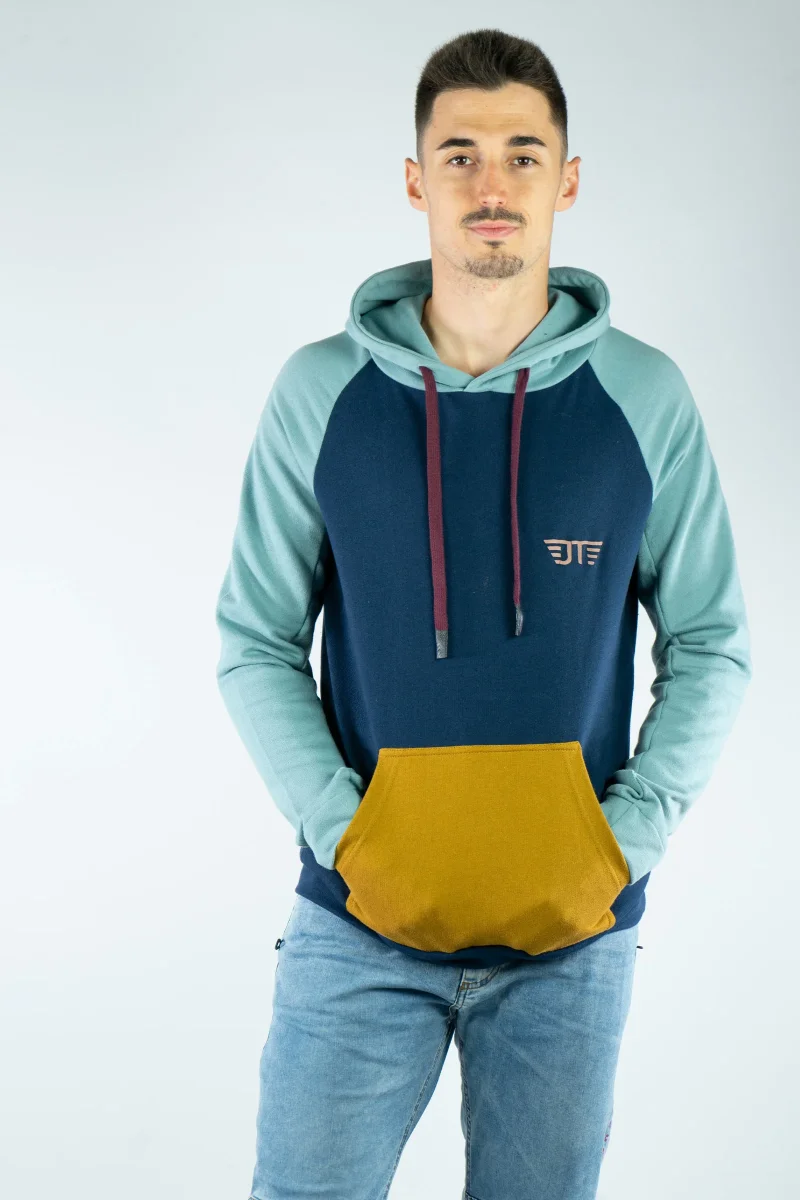 Sudadera Algodón Orgánico Hill Navy - Imagen 2