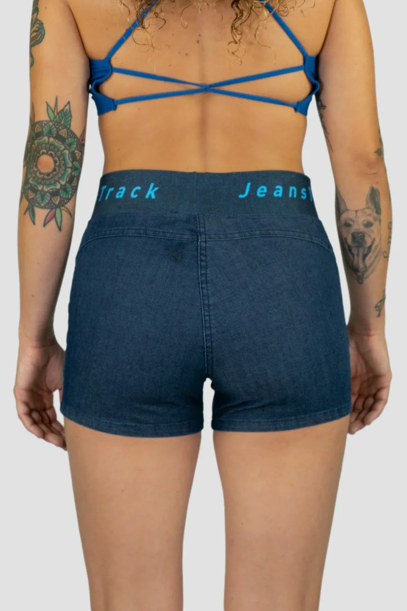 Pantalón Escalada - Trekking Dena Short Jeans Mujer - Imagen 5