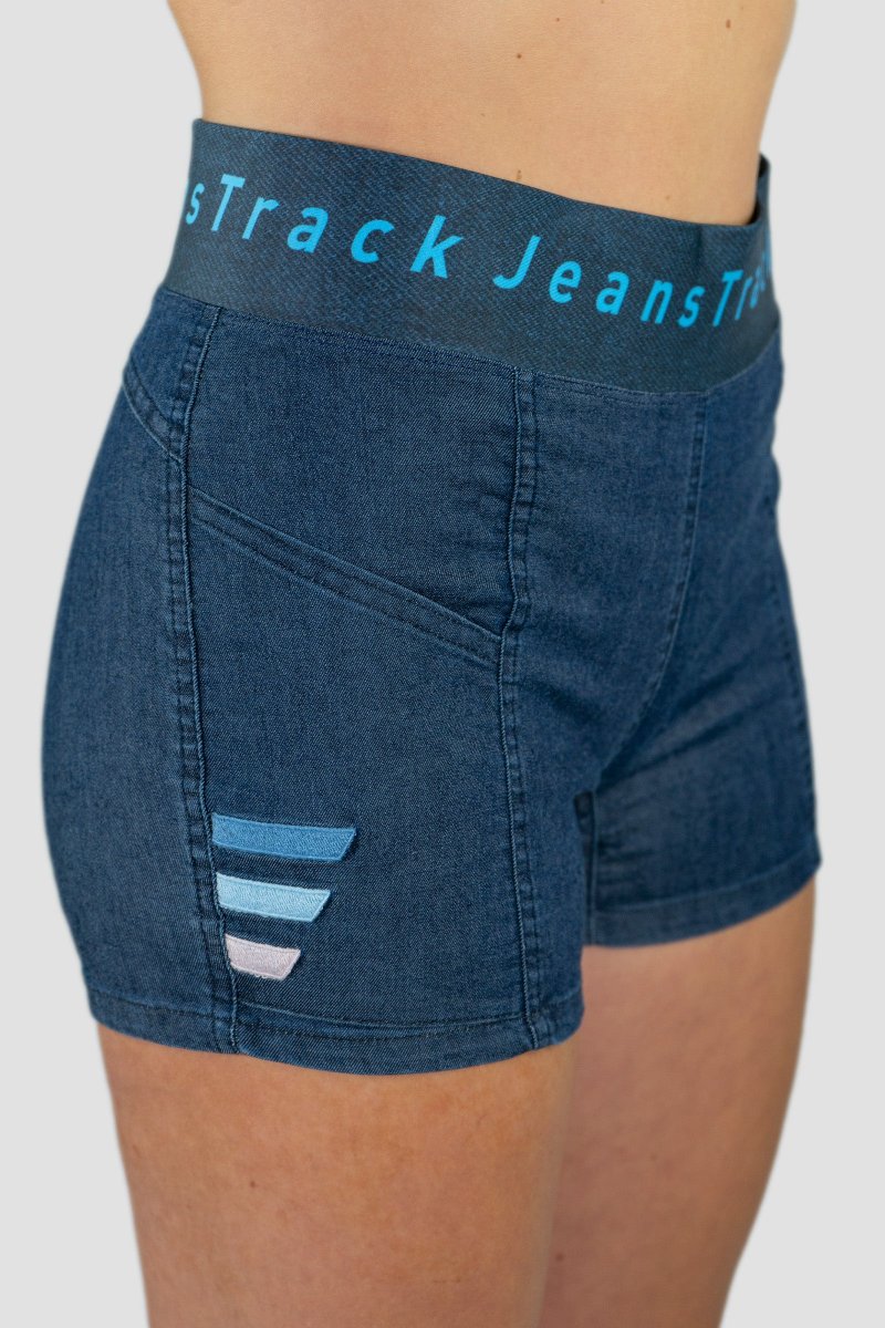 Pantalón Escalada - Trekking Dena Short Jeans Mujer - Imagen 7