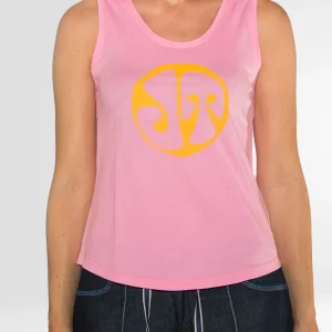 Camiseta Escalada Piolet Fucsia Mujer