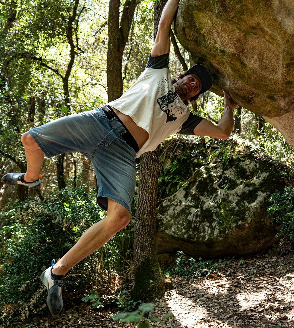 Camiseta Algodón Orgánico Climb&Beer White - Imagen 8