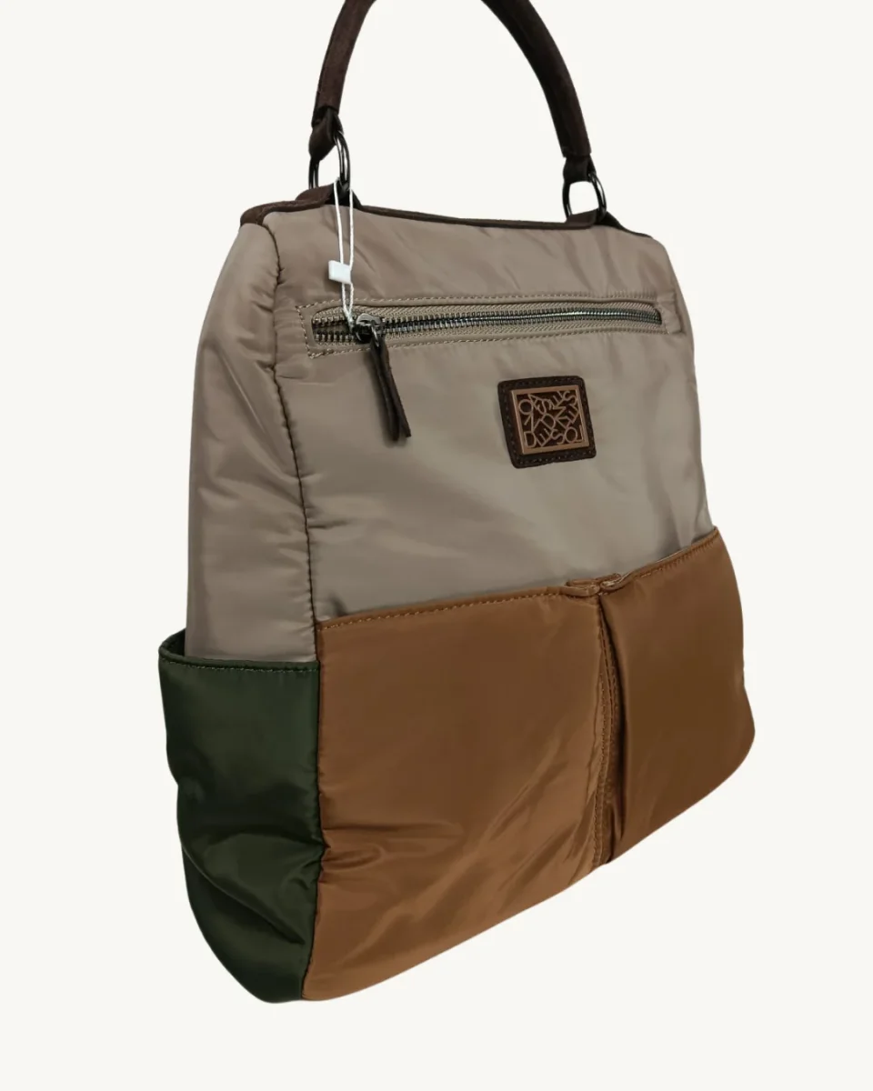 Mochila Mujer Antirrobo Repelente al Agua Multibolsillo Nylon - Imagen 4