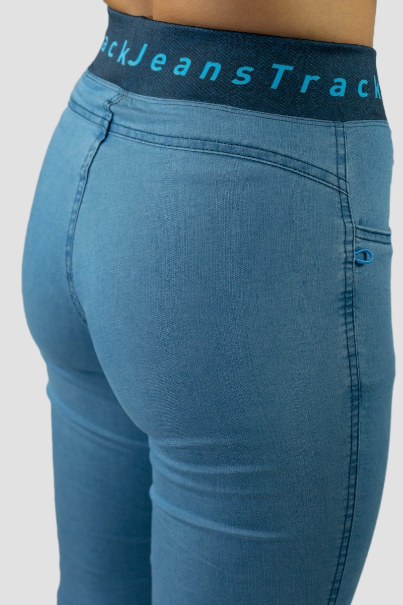 Pantalón Escalada - Trekking Dena Jeans Bleach Mujer - Imagen 7