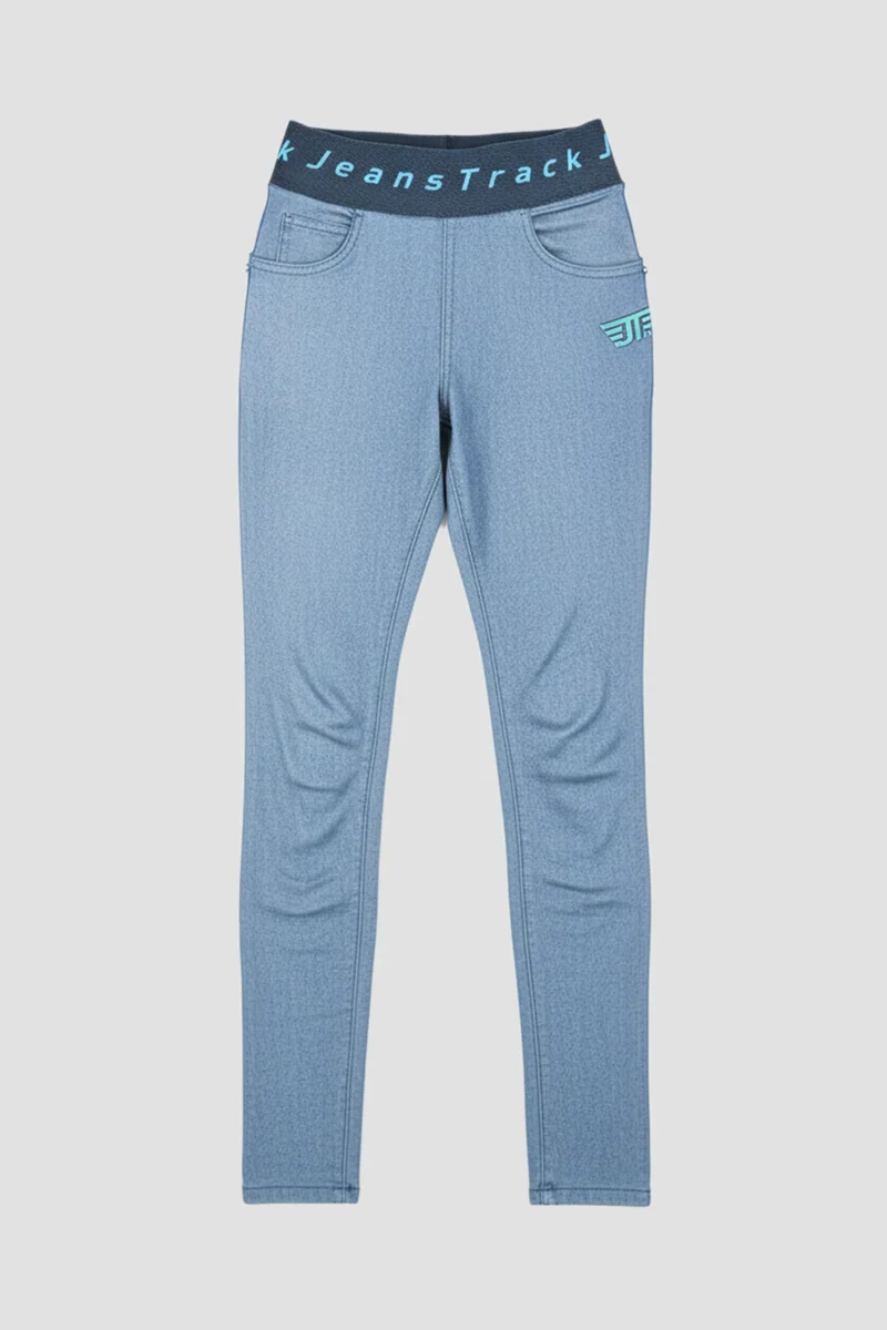 Pantalón Escalada - Trekking Dena Jeans Bleach Mujer - Imagen 3