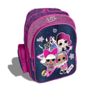 MOCHILA ESCOLAR ADAPTABLE LOL SURPRISE 40X28X16CM