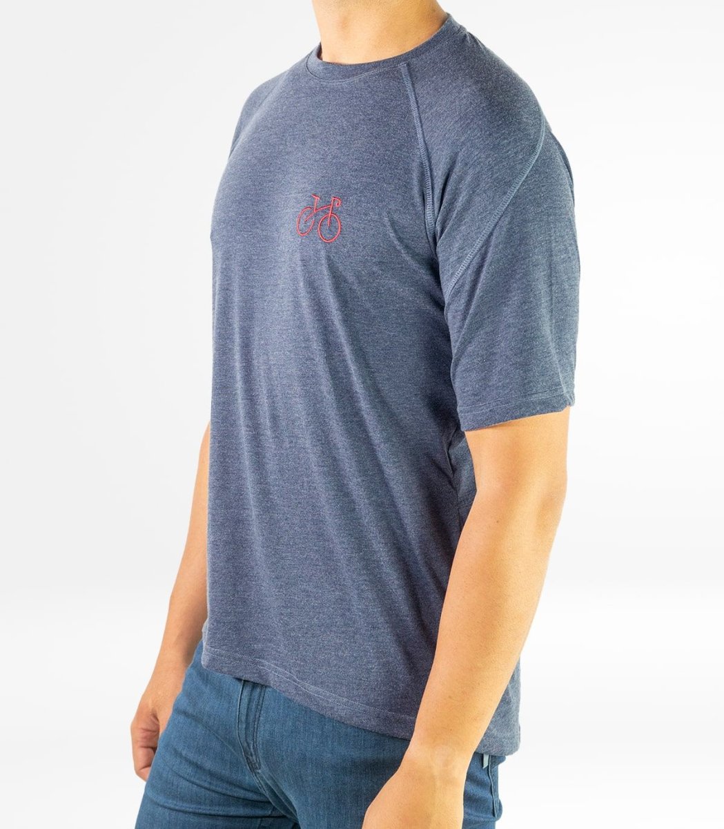 Camiseta Seaqual Milan Navy Hombre - Imagen 3