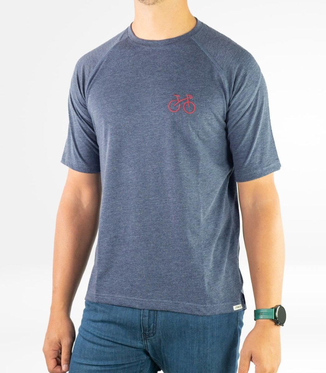 Camiseta Seaqual Milan Navy Hombre - Imagen 4