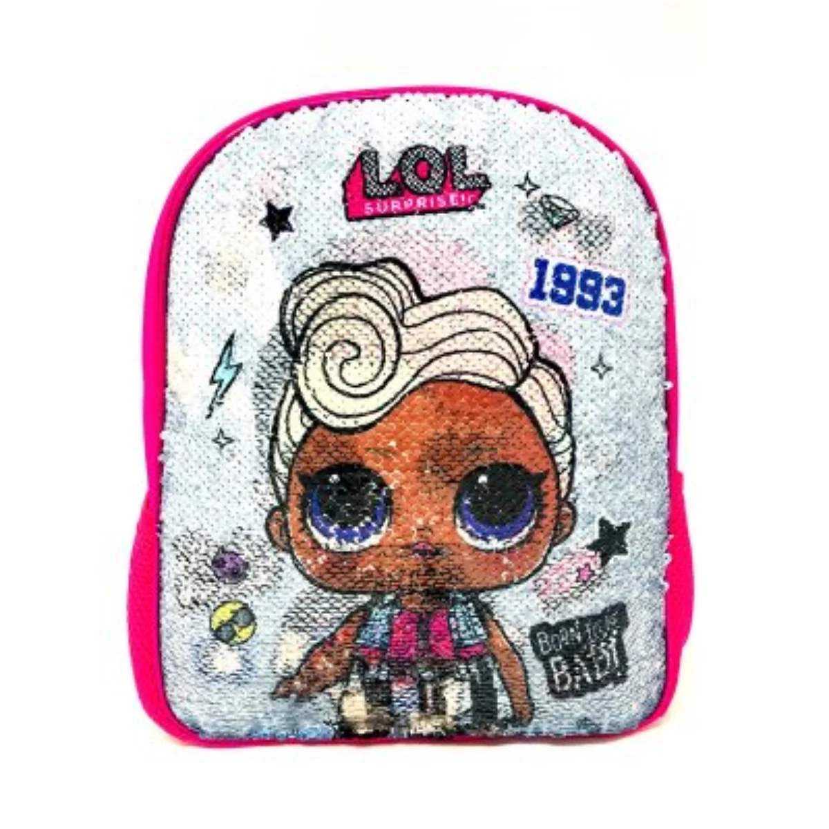 MOCHILA LOL SURPRISE LENTEJULA INFANTIL 32X24X11CM - Imagen 3
