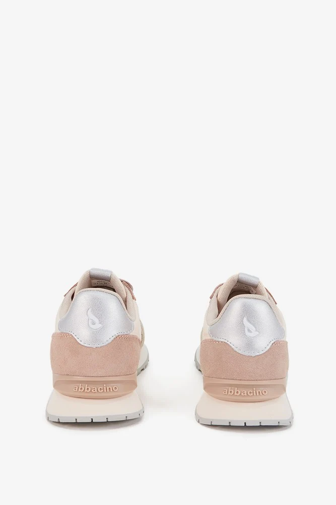 Zapatilla de mujer en beige - Imagen 6