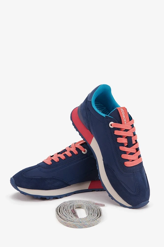 Zapatilla de mujer en azul - Imagen 4