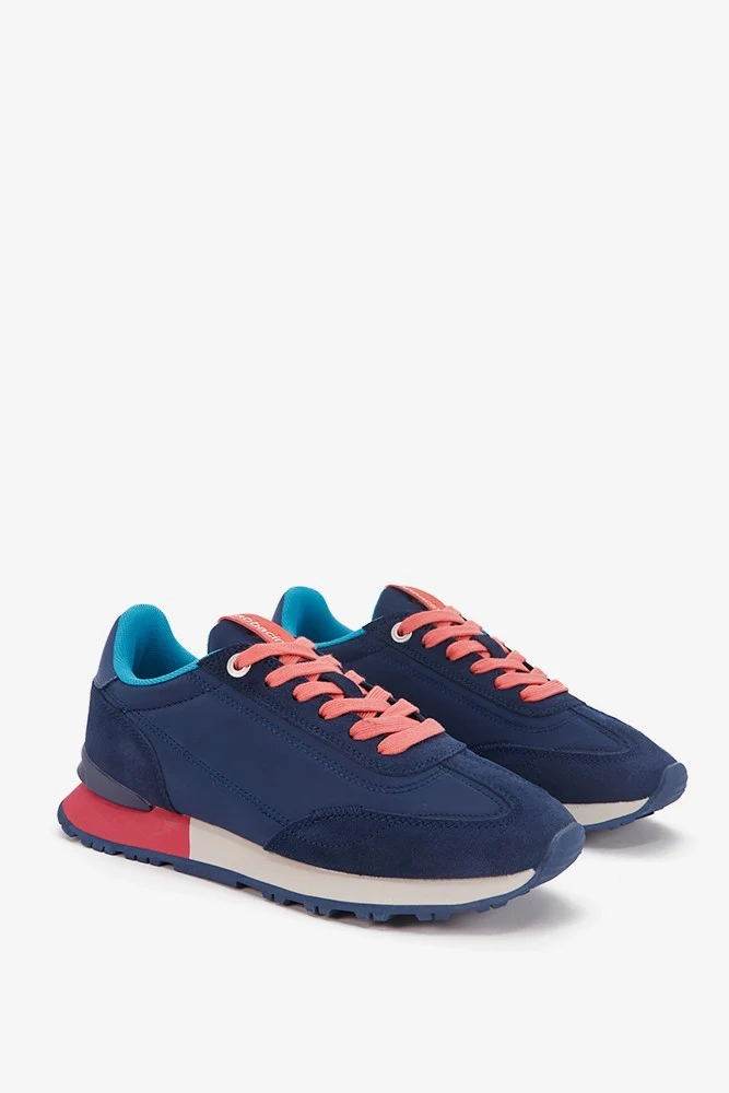 Zapatilla de mujer en azul - Imagen 5