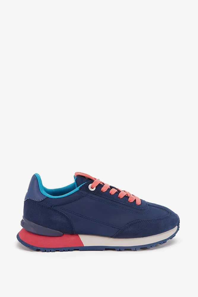 Zapatilla de mujer en azul - Imagen 2