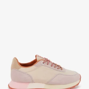 Zapatilla de mujer en beige