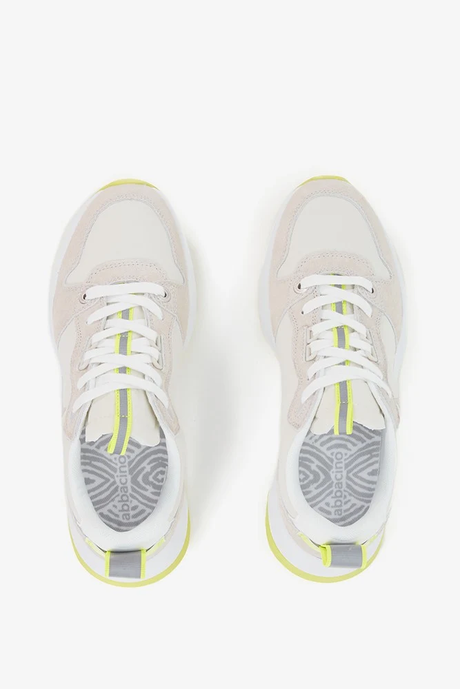 Zapatilla runner de mujer en blanco - Imagen 9