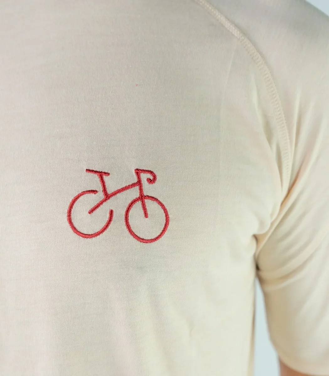 Camiseta Seaqual Milan Creme Hombre - Imagen 6