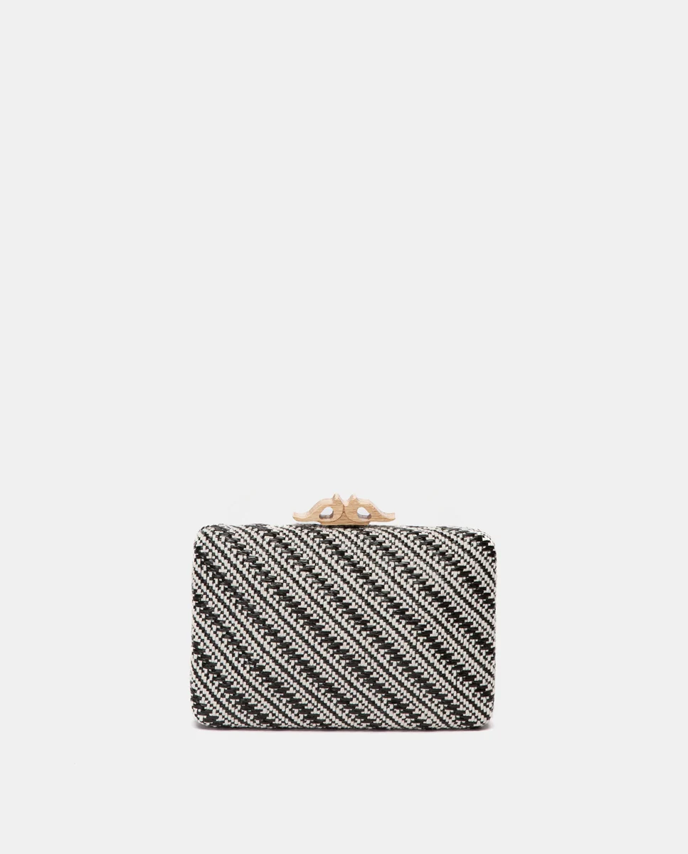Clutch de fiesta negro - Imagen 4