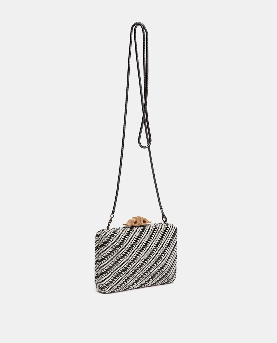 Clutch de fiesta negro - Imagen 5