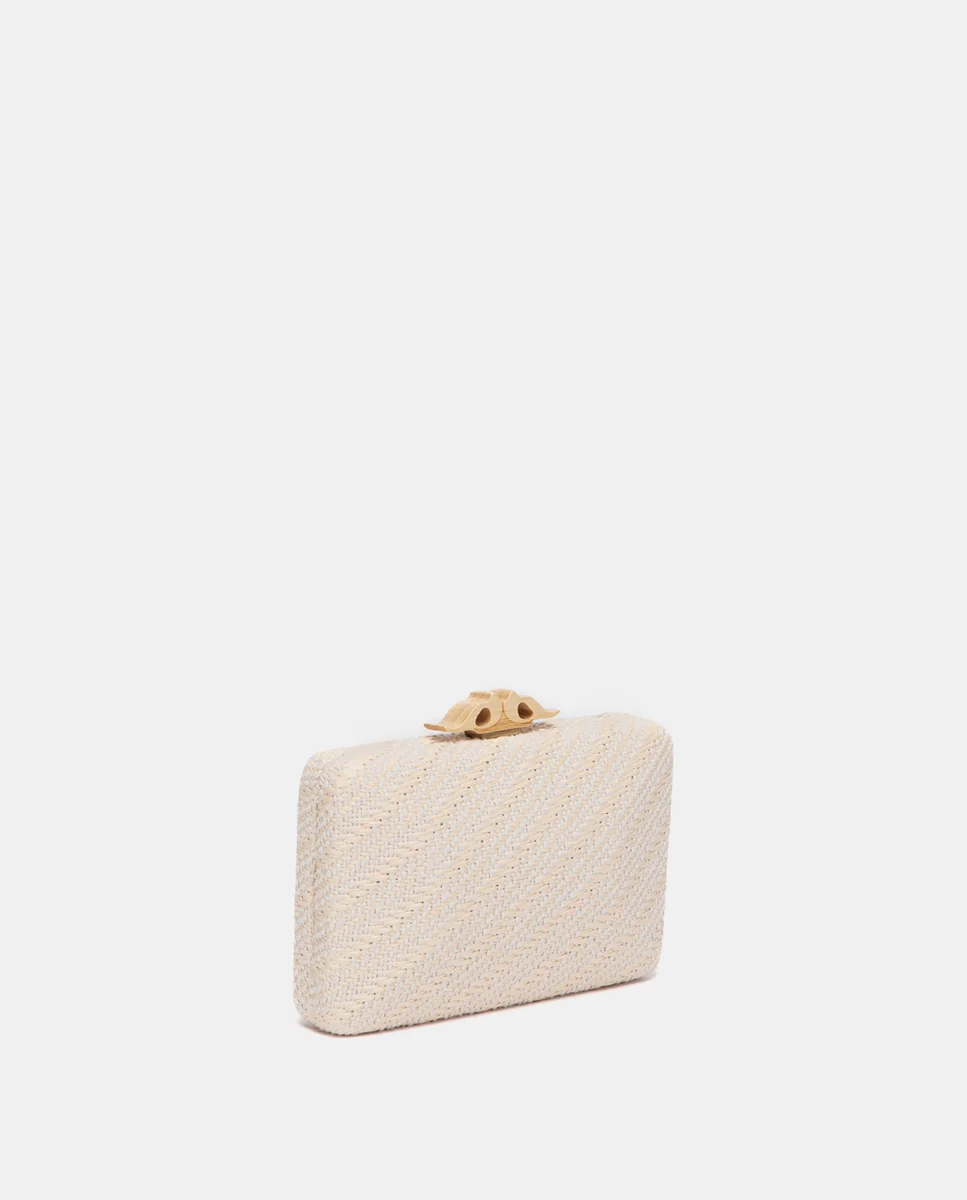 Clutch de fiesta beige - Imagen 3