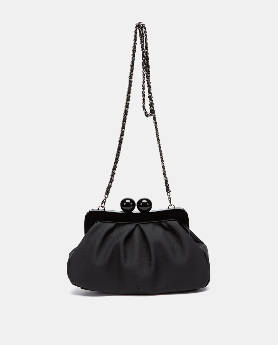 Clutch de fiesta negro - Imagen 5