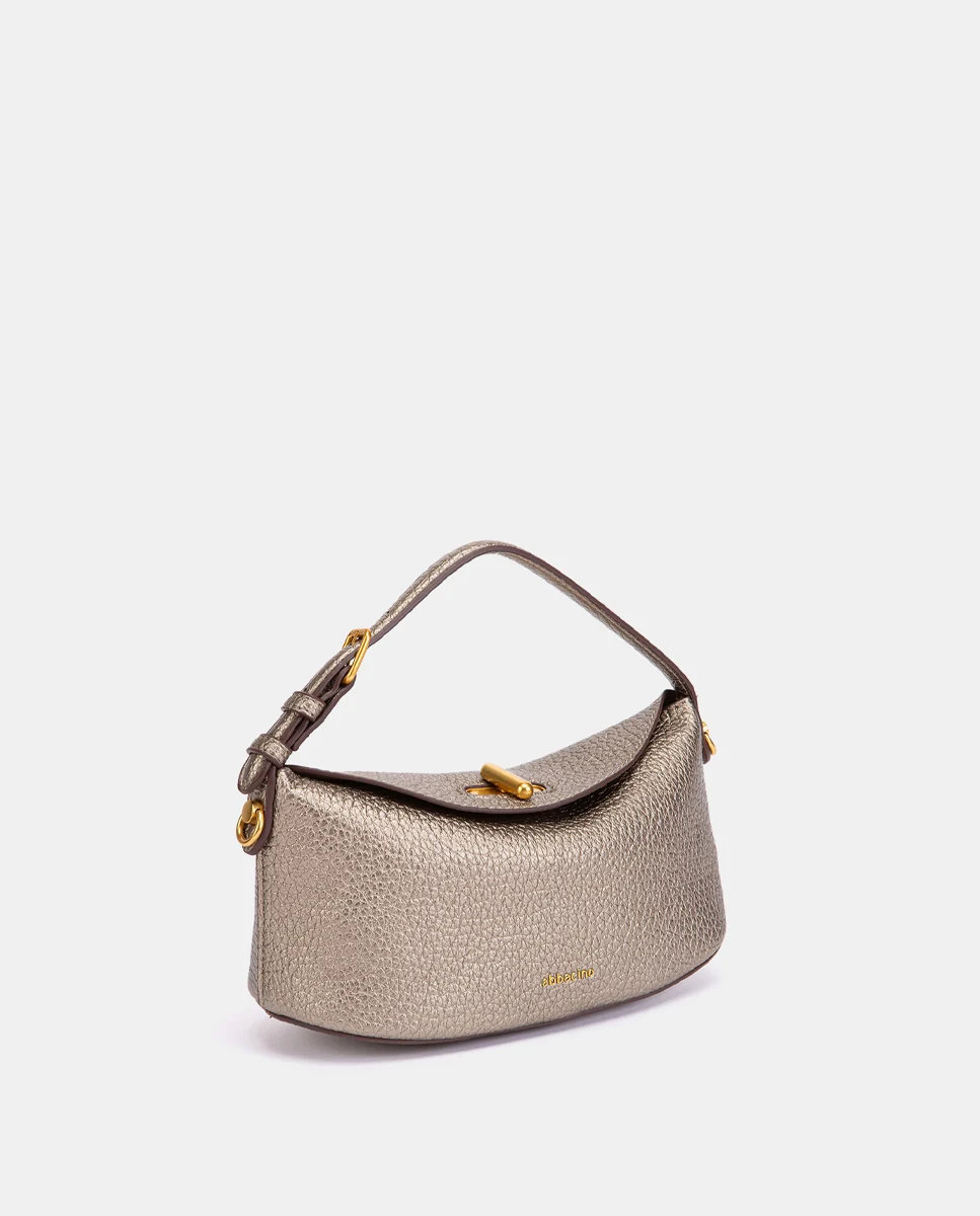 Bolso de mano en dorado - Imagen 4