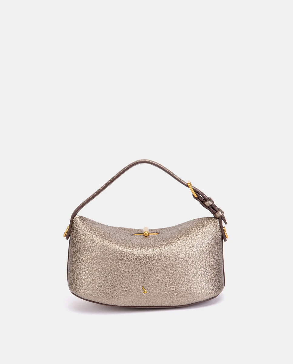 Bolso de mano en dorado - Imagen 6