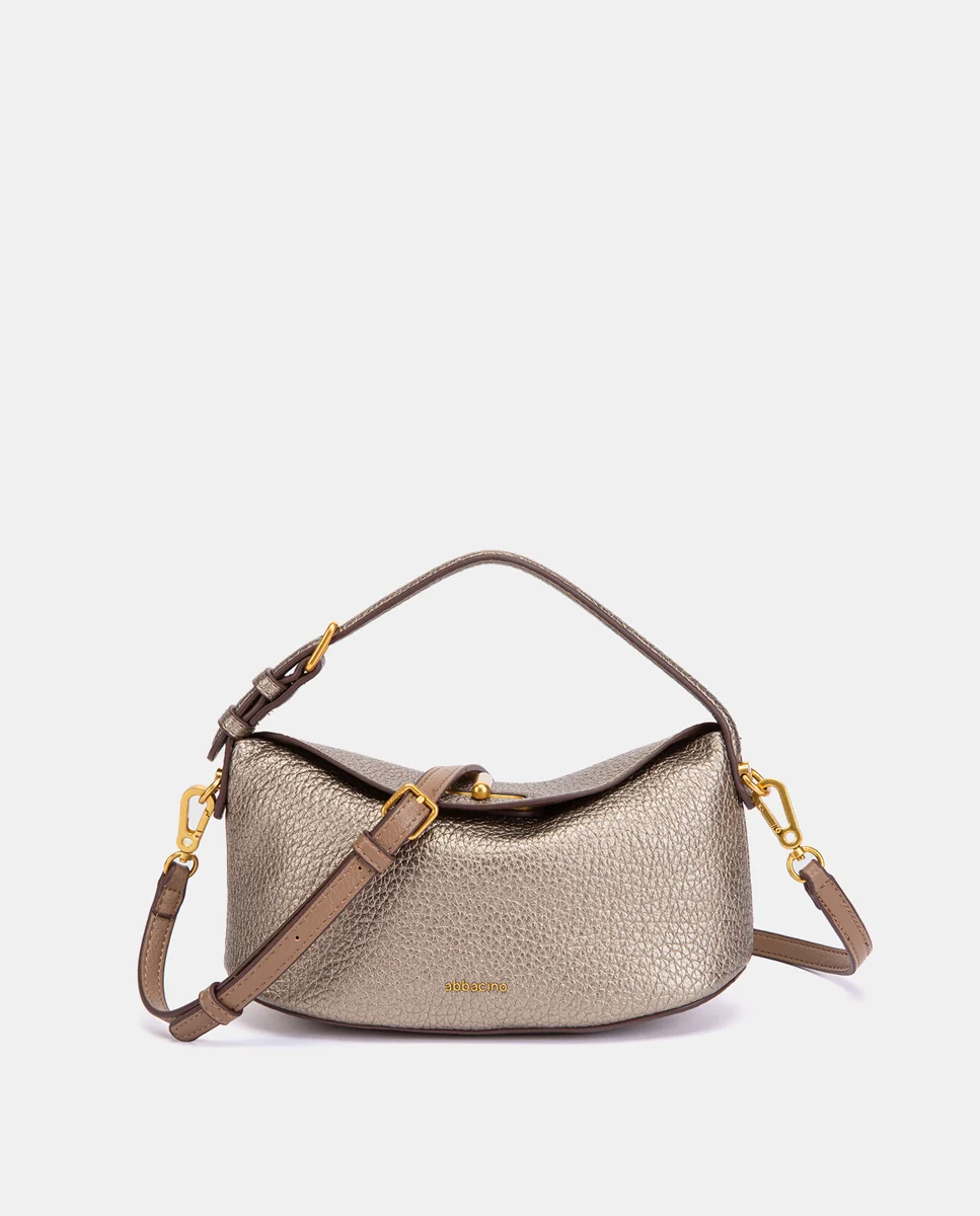 Bolso de mano en dorado - Imagen 7