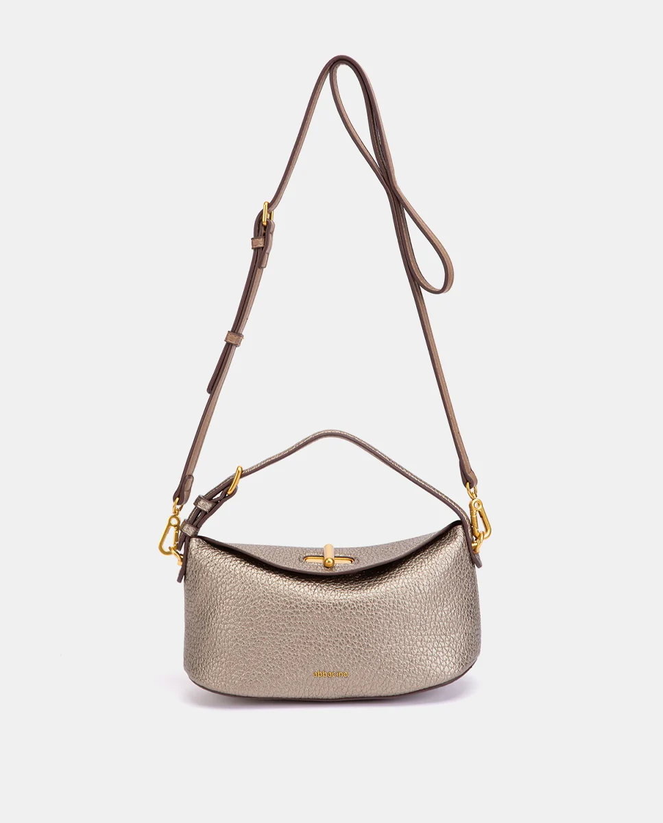 Bolso de mano en dorado - Imagen 8