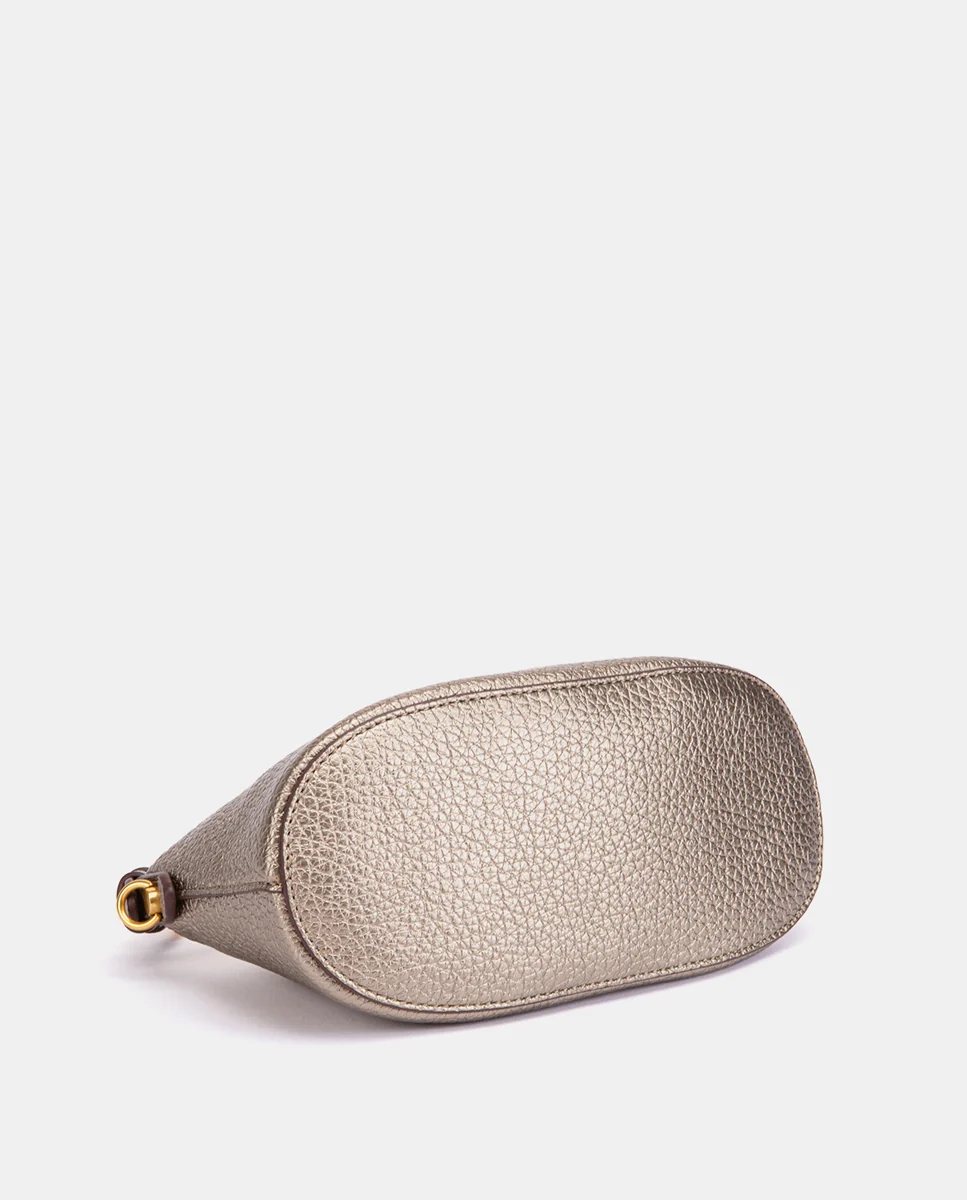 Bolso de mano en dorado - Imagen 9