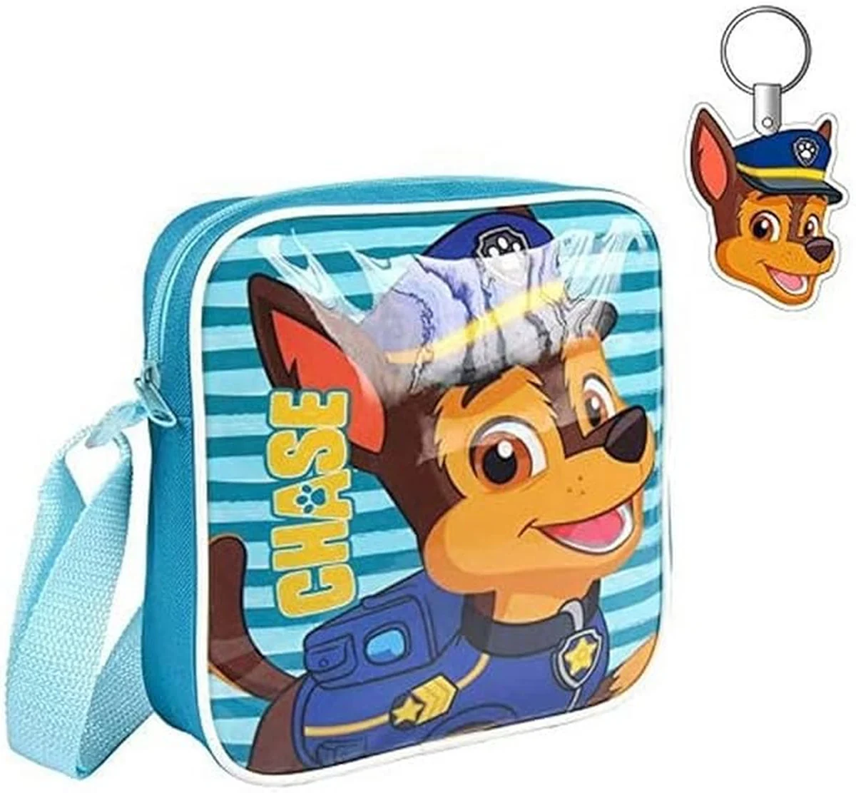 BOLSO BANDOLERA CON LLAVERO PAW PATROL - Imagen 2
