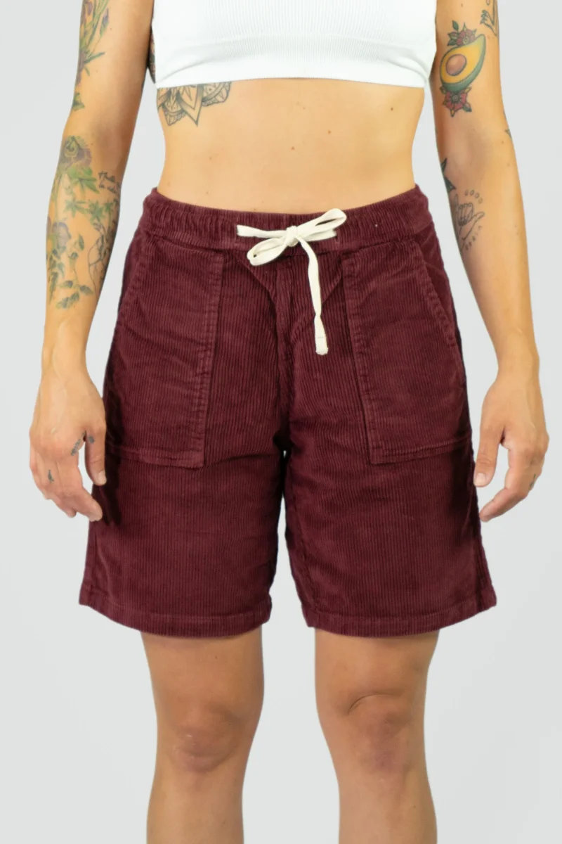 Pantalón Escalada-Trekking Crag Short Wine Mujer - Imagen 4