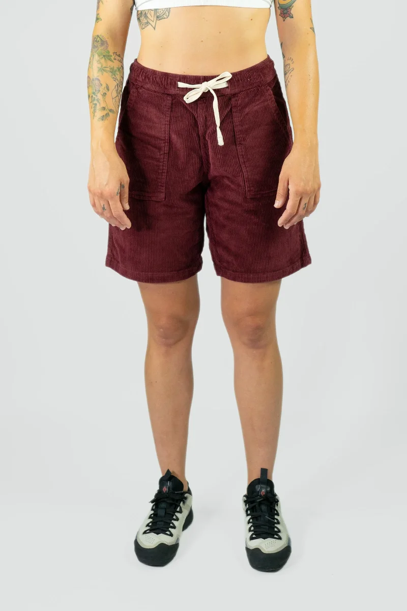 Pantalón Escalada-Trekking Crag Short Wine Mujer - Imagen 2
