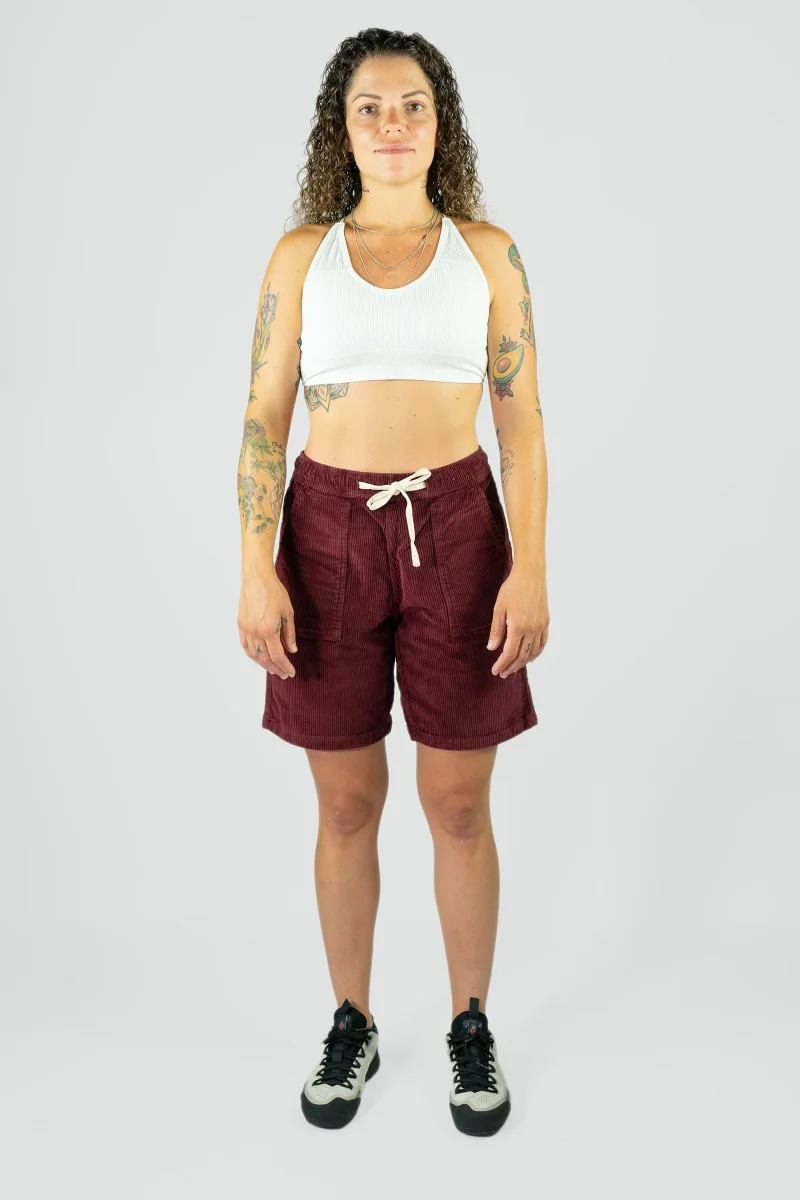Pantalón Escalada-Trekking Crag Short Wine Mujer - Imagen 6