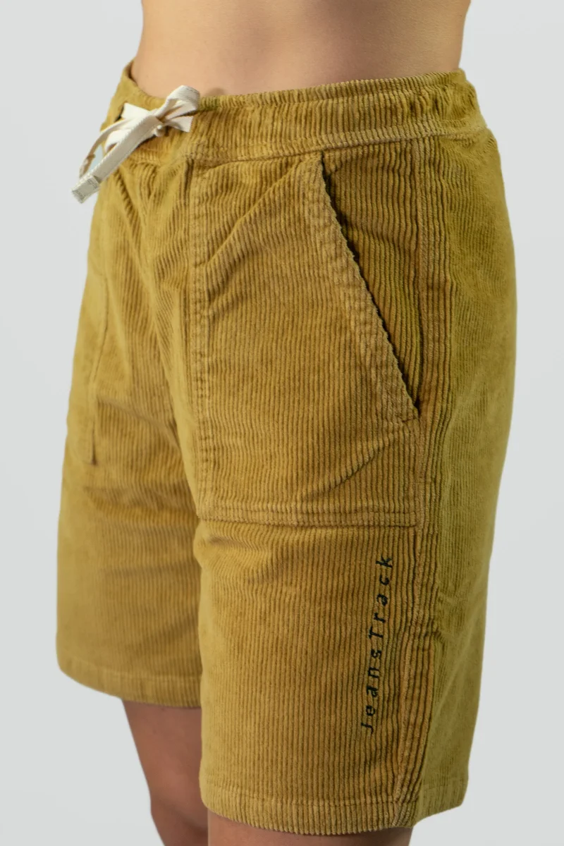 Pantalón Escalada-Trekking Crag Short Mustard Mujer - Imagen 7
