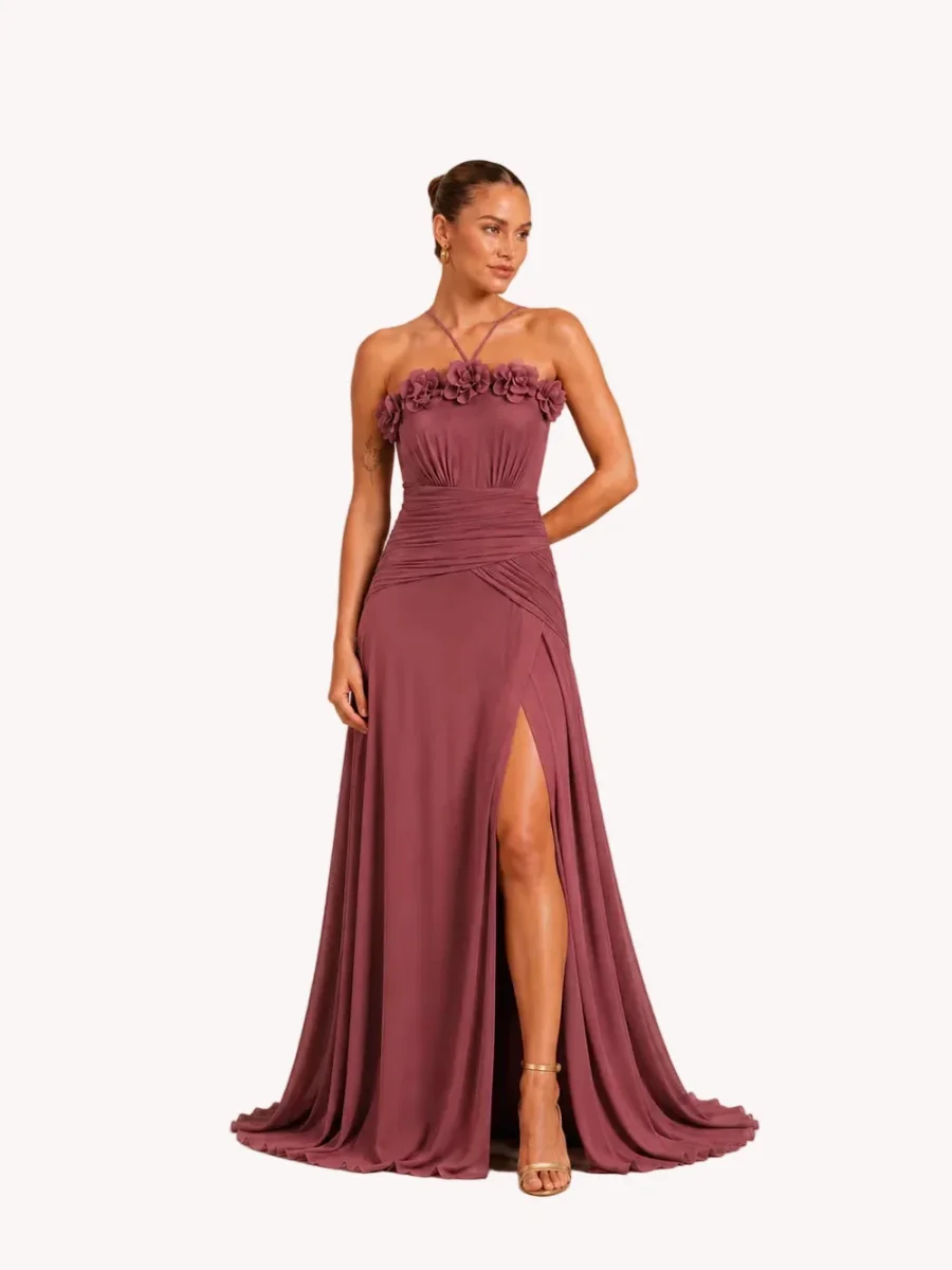 Vestido Flora Terracota - Imagen 3