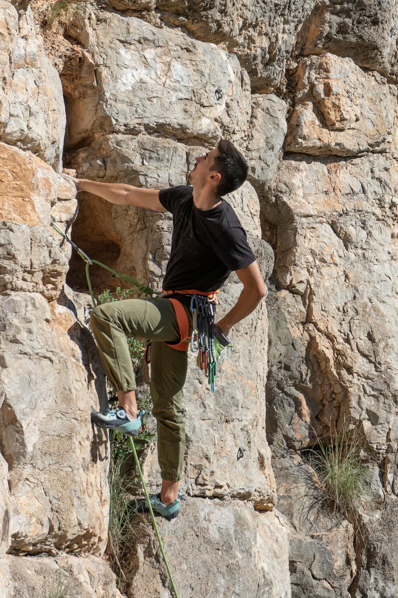 Pantalón Escalada - Trekking Garbi Khaki Hombre - Imagen 9