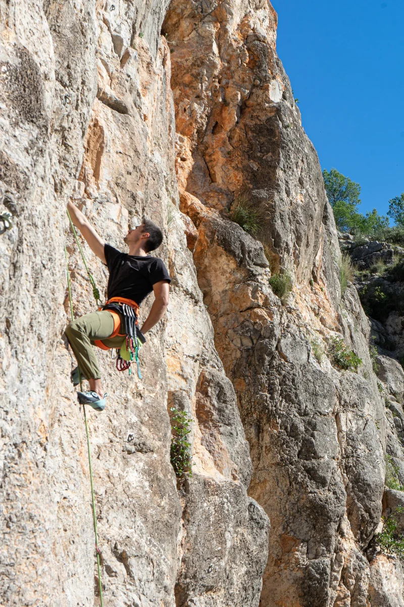 Pantalón Escalada - Trekking Garbi Khaki Hombre - Imagen 8