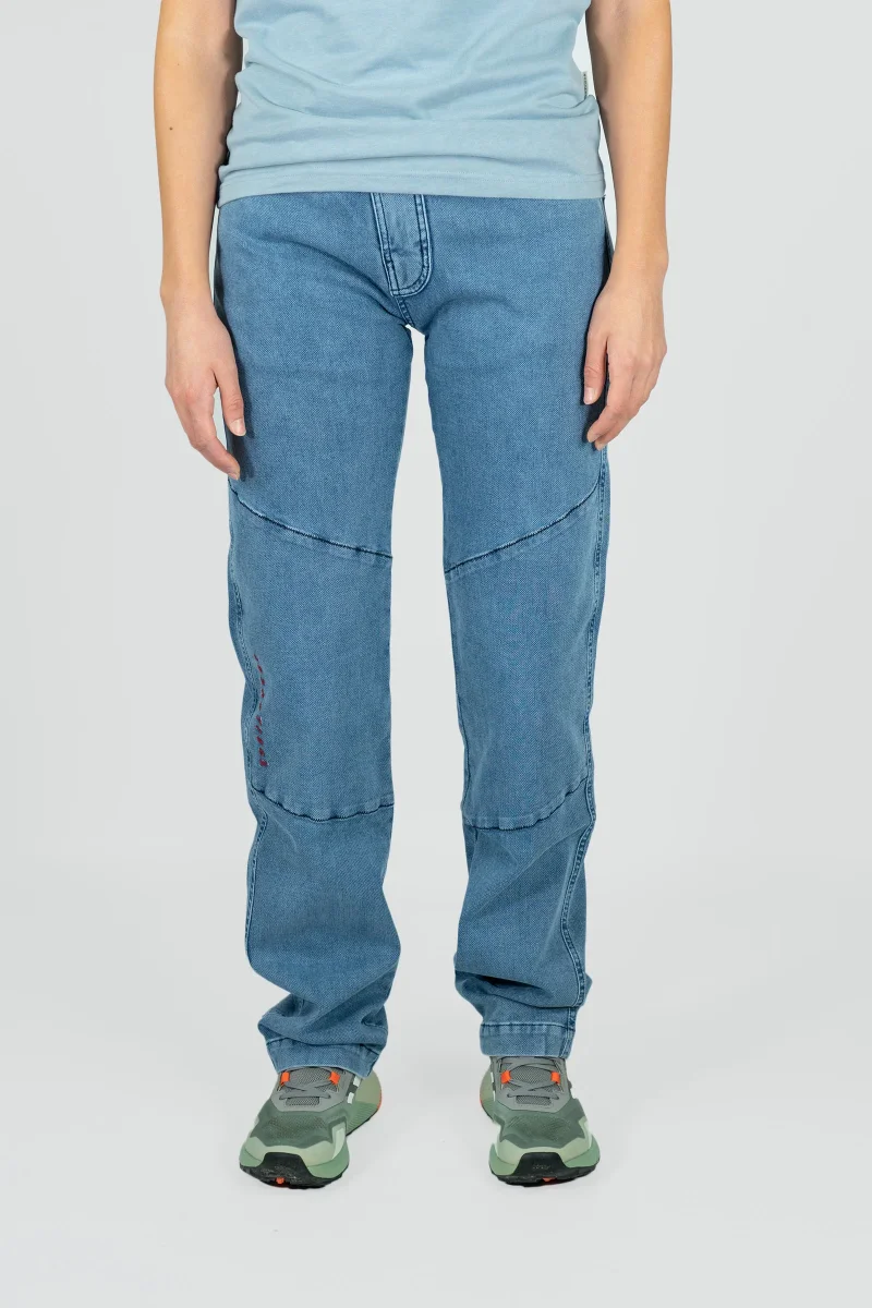 Pantalón Escalada - Trekking Turia ECO Jeans Sky Unisex - Imagen 2