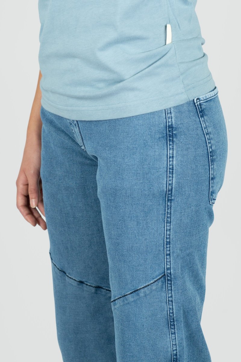 Pantalón Escalada - Trekking Turia ECO Jeans Sky Unisex - Imagen 6
