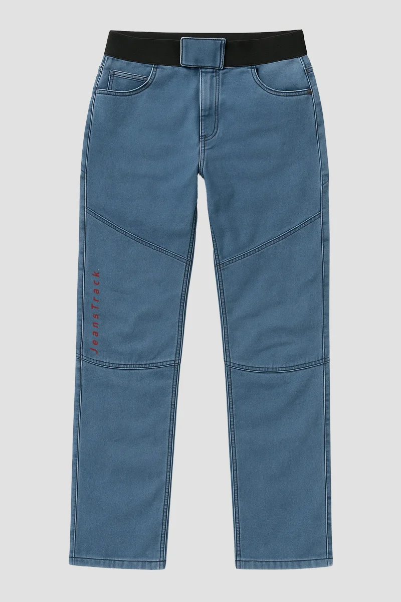 Pantalón Escalada - Trekking Turia ECO Jeans Sky Unisex - Imagen 3