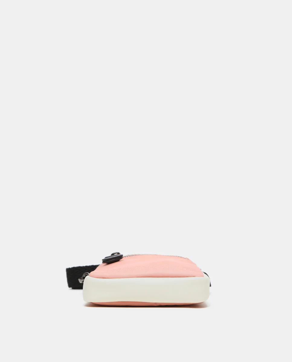 Bolso para el móvil en tejidos reciclados coral - Imagen 5